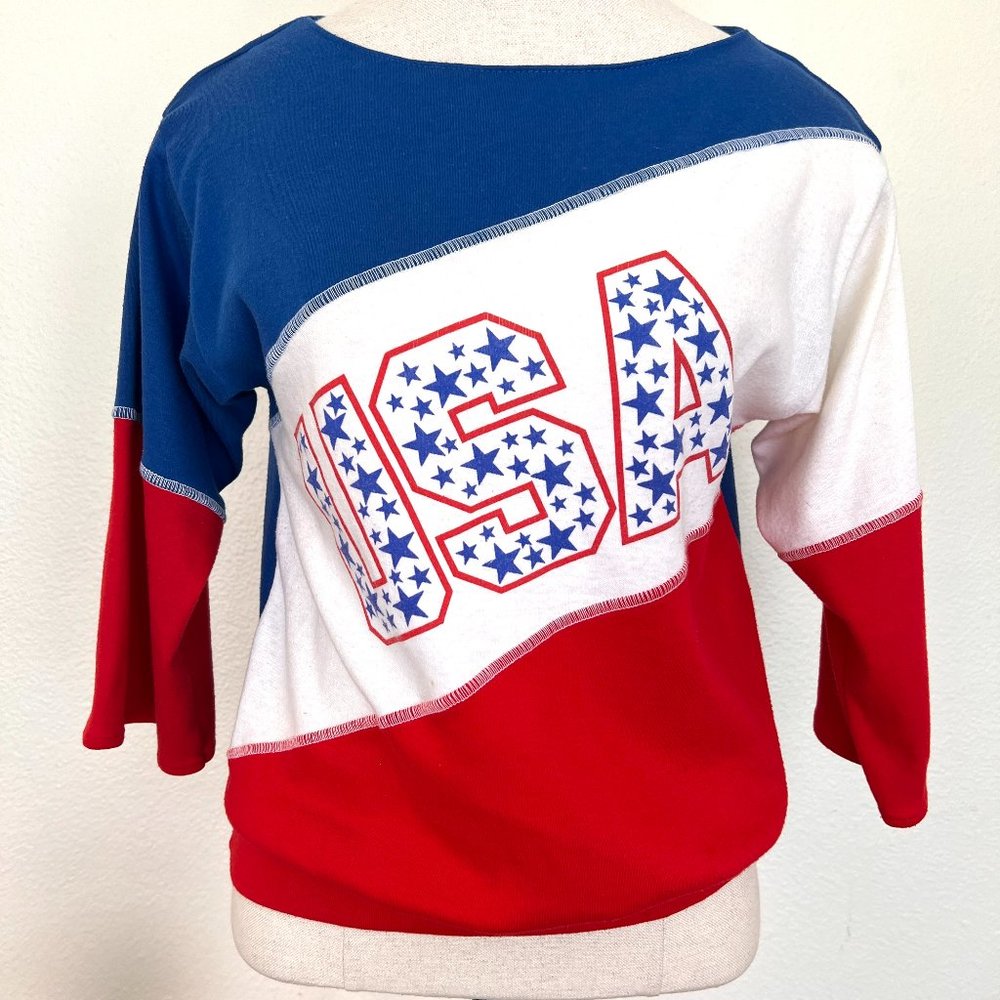 70's USA Tshirt - Patriotic - American - Size Medium - John Matthew California